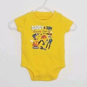 Carter's Daddy Tool Helper Workshop Bodysuit NB